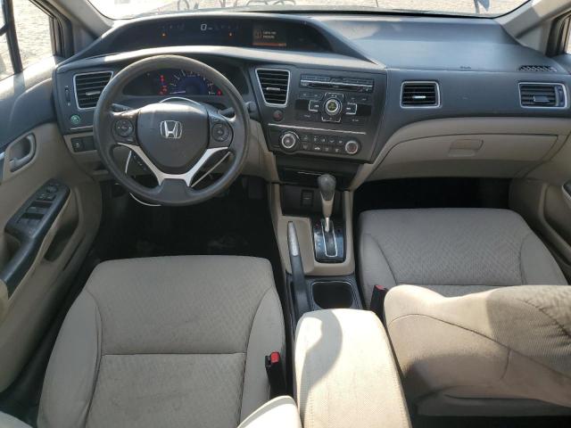 19XFB2F52FE706132 - 2015 HONDA CIVIC LX ნაცრისფერი ფოტო 8