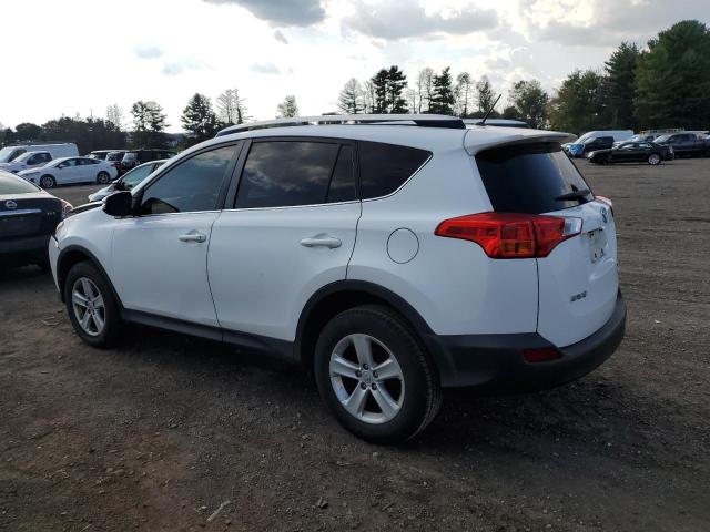 JTMRFREVXD5000689 - 2013 TOYOTA RAV4 XLE WHITE photo 2
