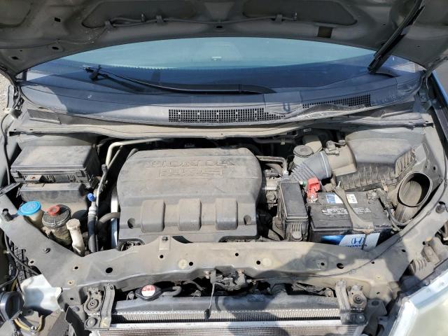 5FNRL5H9XBB062301 - 2011 HONDA ODYSSEY TOURING GRAY photo 12