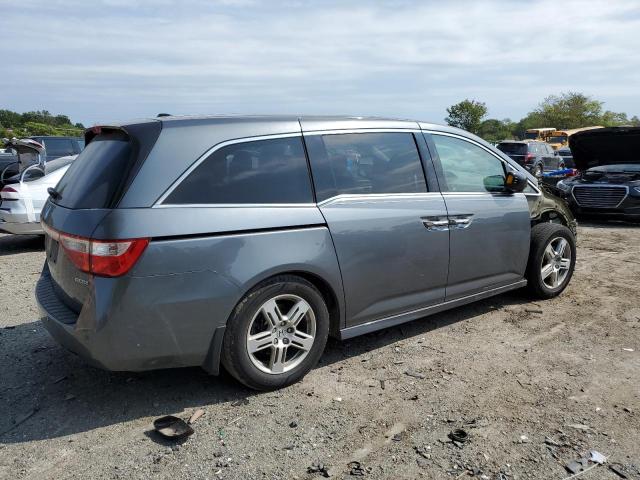 5FNRL5H9XBB062301 - 2011 HONDA ODYSSEY TOURING GRAY photo 3