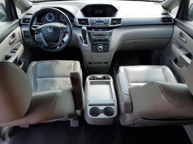 5FNRL5H9XBB062301 - 2011 HONDA ODYSSEY TOURING GRAY photo 8