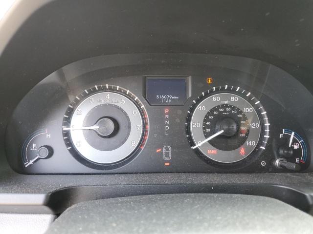 5FNRL5H9XBB062301 - 2011 HONDA ODYSSEY TOURING GRAY photo 9