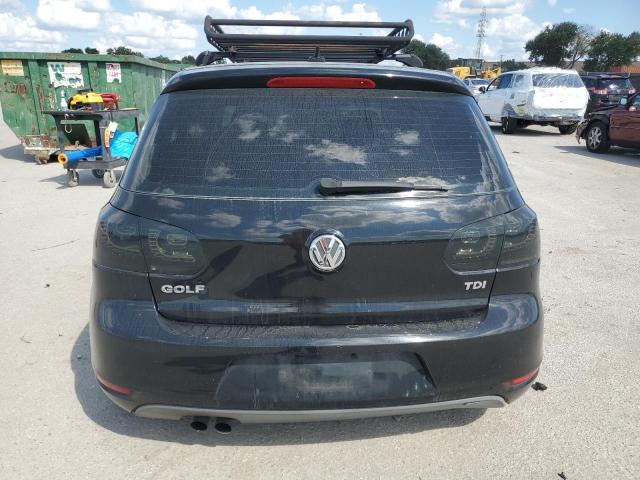 WVWDM7AJ6CW111546 - 2012 VOLKSWAGEN GOLF 黑色 照片 6