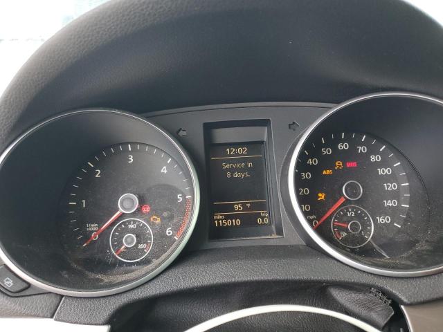 WVWDM7AJ6CW111546 - 2012 VOLKSWAGEN GOLF 黑色 照片 9