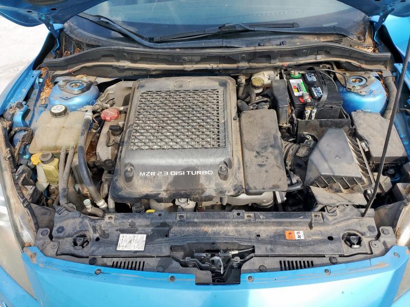 JM1BL1K36B1433669 - 2011 MAZDA SPEED 3 ლურჯი ფოტო 11