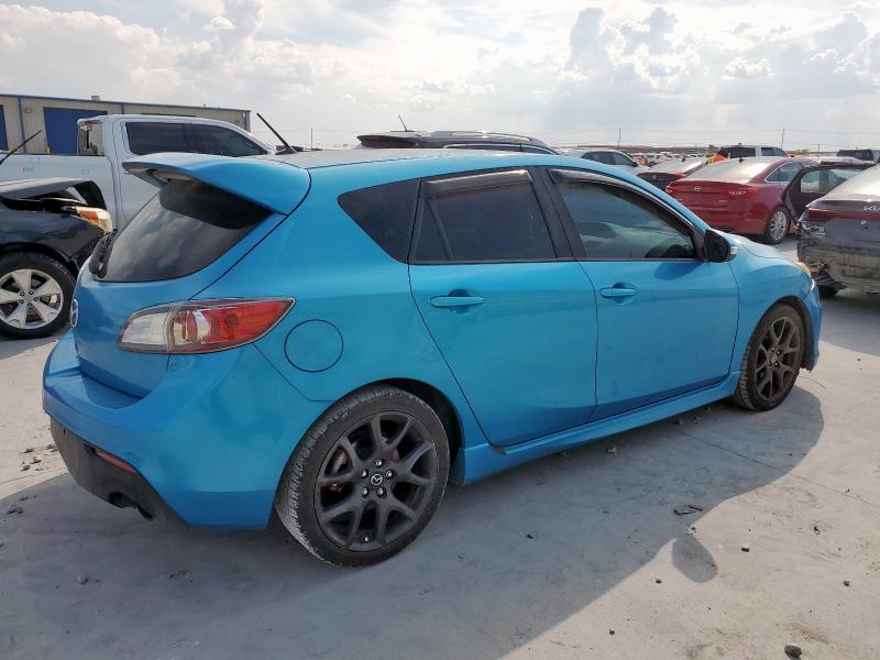 JM1BL1K36B1433669 - 2011 MAZDA SPEED 3 ლურჯი ფოტო 3
