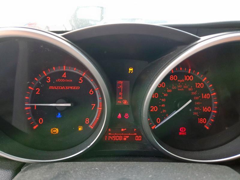 JM1BL1K36B1433669 - 2011 MAZDA SPEED 3 ლურჯი ფოტო 9