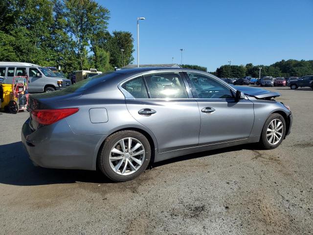 JN1BV7AR7FM419094 - 2015 INFINITI Q50 BASE SILVER photo 3