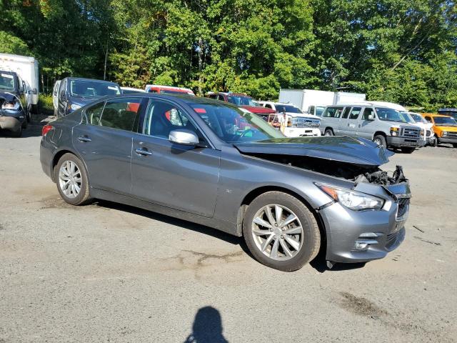 JN1BV7AR7FM419094 - 2015 INFINITI Q50 BASE SILVER photo 4