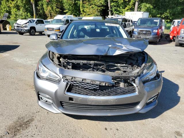 JN1BV7AR7FM419094 - 2015 INFINITI Q50 BASE SILVER photo 5