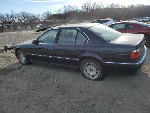 WBAGF6322SDH01521 - 1995 BMW 7 SERIES I AUTOMATIC BLACK photo 2