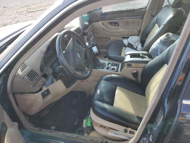 WBAGF6322SDH01521 - 1995 BMW 7 SERIES I AUTOMATIC BLACK photo 7