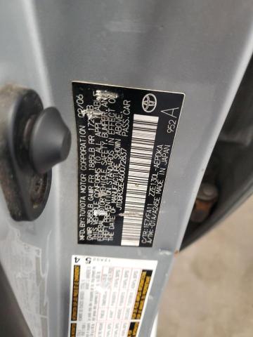 JTDBR32E460072837 - 2006 TOYOTA COROLLA CE SILVER photo 12