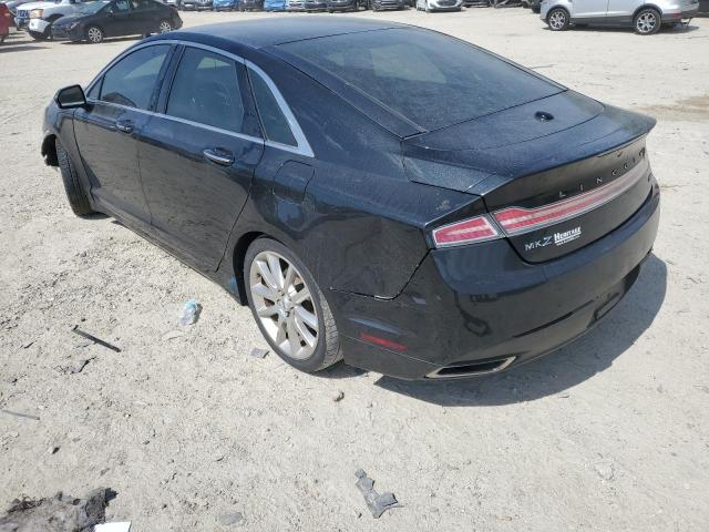 3LN6L2LU4FR627848 - 2015 LINCOLN MKZ HYBRID BLACK photo 2