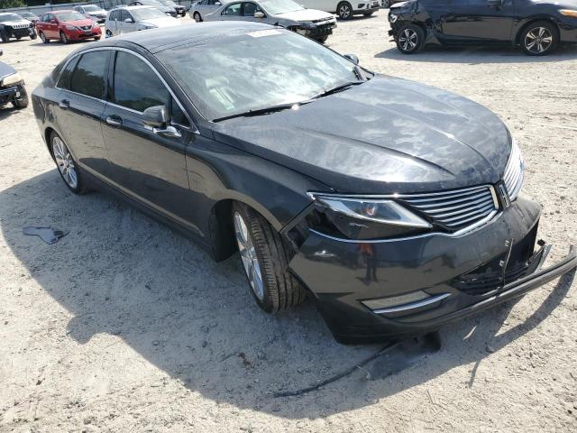 3LN6L2LU4FR627848 - 2015 LINCOLN MKZ HYBRID BLACK photo 4
