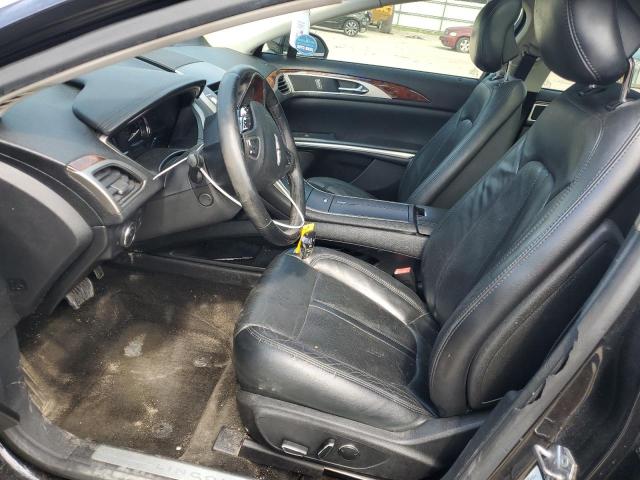 3LN6L2LU4FR627848 - 2015 LINCOLN MKZ HYBRID BLACK photo 7