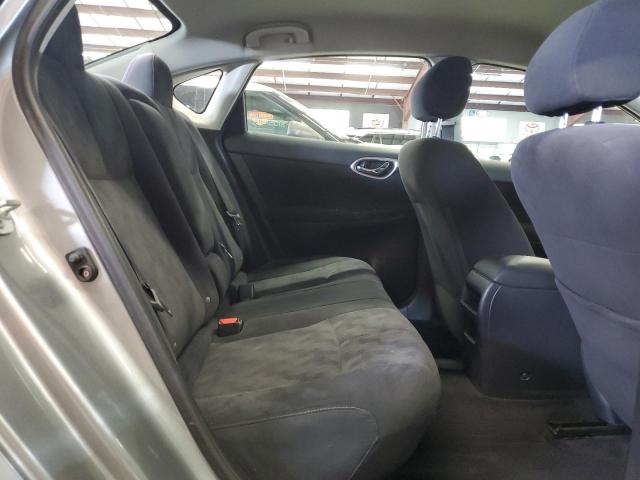 3N1AB7AP1DL795039 - 2013 NISSAN SENTRA S SILVER photo 10