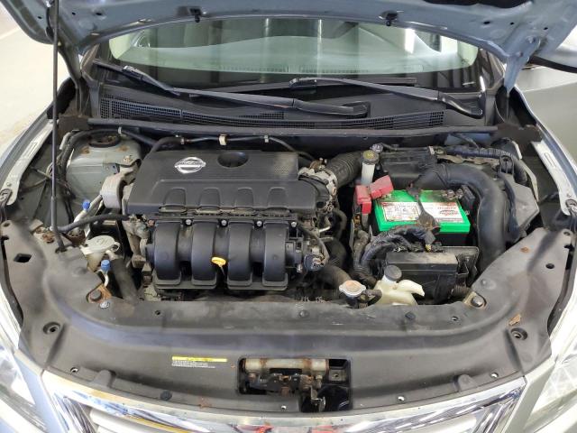 3N1AB7AP1DL795039 - 2013 NISSAN SENTRA S SILVER photo 11