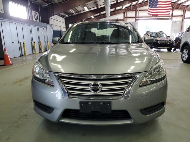 3N1AB7AP1DL795039 - 2013 NISSAN SENTRA S SILVER photo 5