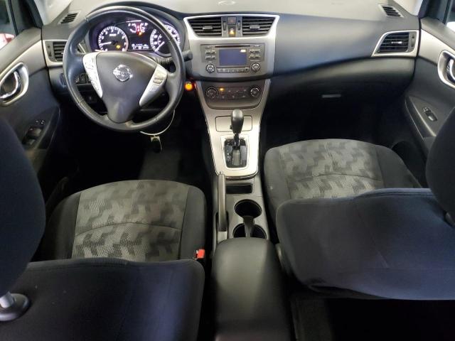 3N1AB7AP1DL795039 - 2013 NISSAN SENTRA S SILVER photo 8