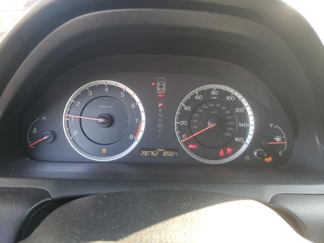 1HGCS1B86BA011096 - 2011 HONDA ACCORD EXL RED photo 9