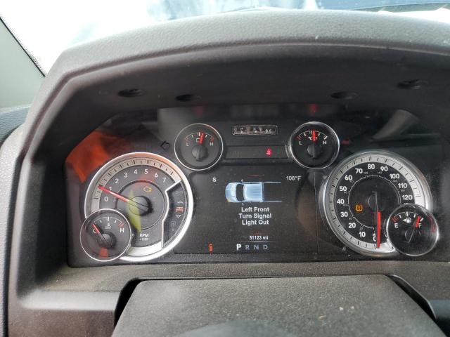 1C6RR6GT0KS604663 - 2019 RAM 1500 CLASS SLT Սև լուսանկար 9