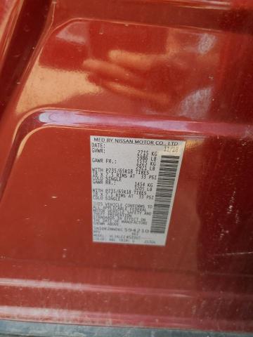 5N1DR2MN0KC594210 - 2019 NISSAN PATHFINDER S Կարմիր լուսանկար 12