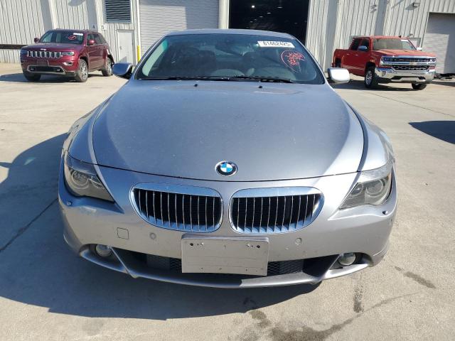 WBAEH73455B191851 - 2005 BMW 645 CI AUTOMATIC GRAY photo 5