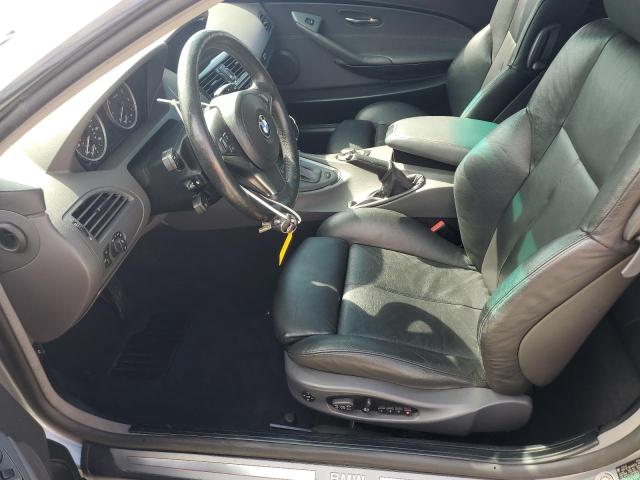 WBAEH73455B191851 - 2005 BMW 645 CI AUTOMATIC GRAY photo 7