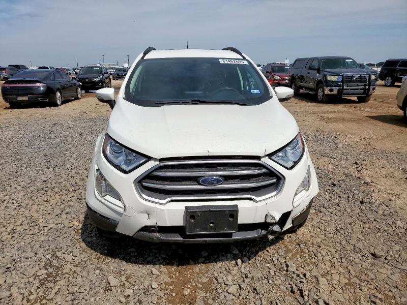 MAJ3S2GE5LC387383 - 2020 FORD ECOSPORT SE 白色 照片 5