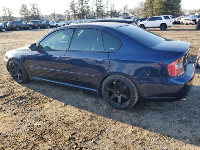 4S3BL676854204445 - 2005 SUBARU LEGACY GT LIMITED BLUE photo 2