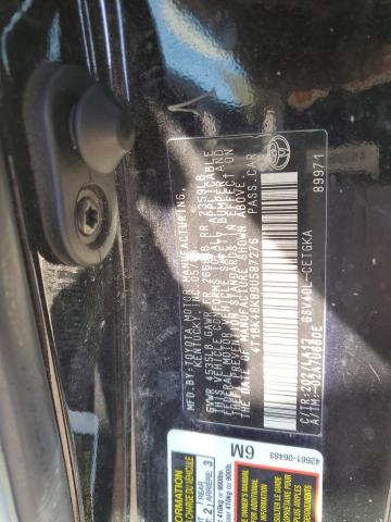 4T1BK46K89U587276 - 2009 TOYOTA CAMRY SE BLACK photo 13