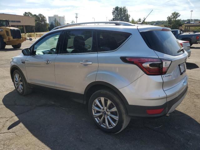 1FMCU0JD6HUA87521 - 2017 FORD ESCAPE TITANIUM 银色 照片 2