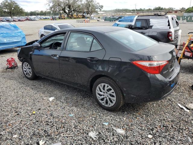 2T1BURHE3FC275054 - 2015 TOYOTA COROLLA L BLACK photo 2