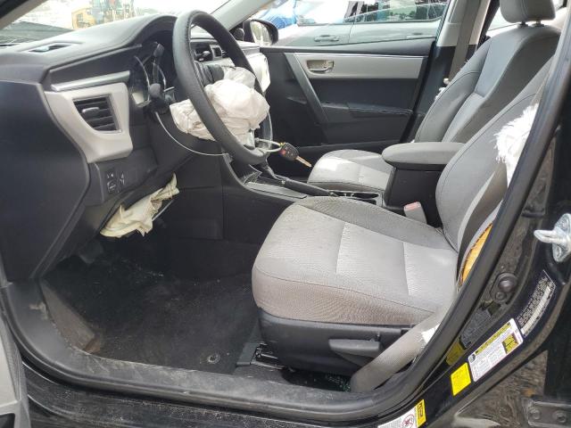 2T1BURHE3FC275054 - 2015 TOYOTA COROLLA L BLACK photo 7