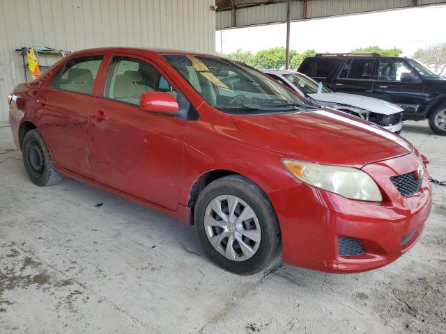 JTDBL40E69J009702 - 2009 TOYOTA COROLLA BASE RED photo 4