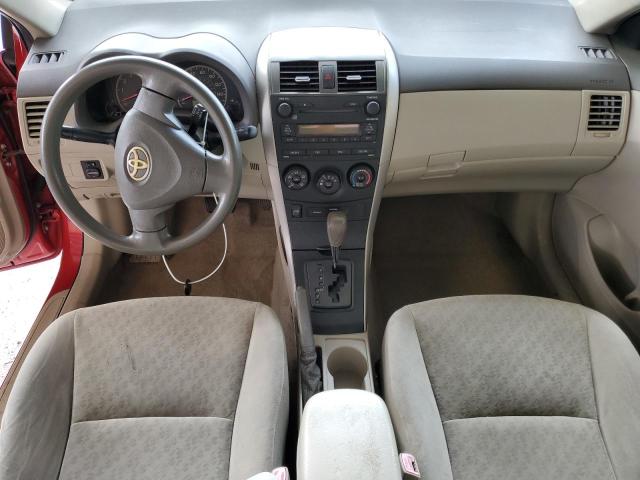 JTDBL40E69J009702 - 2009 TOYOTA COROLLA BASE RED photo 8