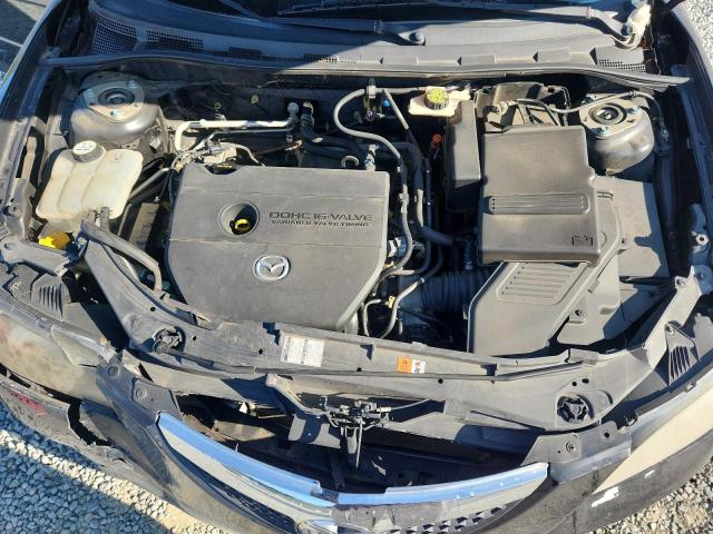 JM1BK12F481862167 - 2008 MAZDA 3 I BLACK photo 11