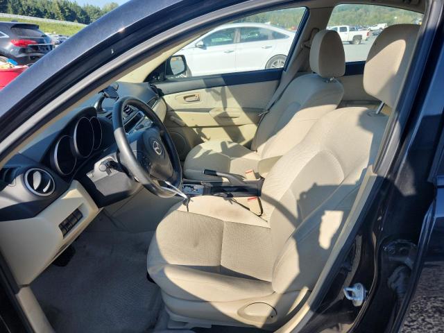 JM1BK12F481862167 - 2008 MAZDA 3 I BLACK photo 7