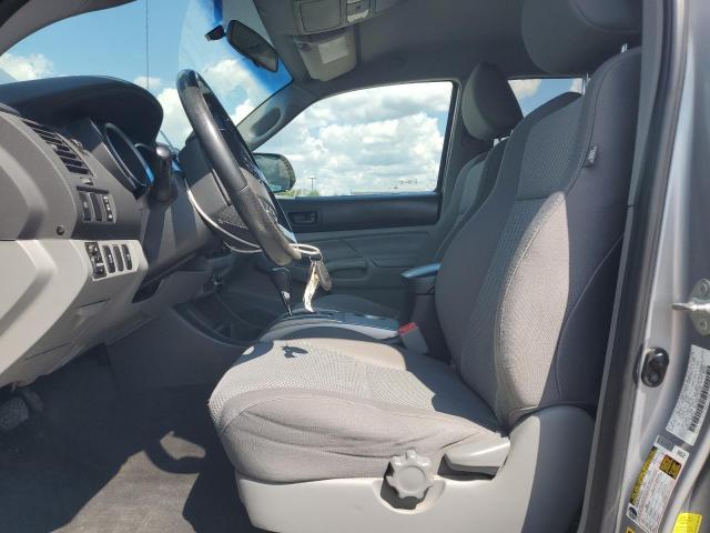 3TMLU4ENXFM199576 - 2015 TOYOTA TACOMA DOUBLE CAB Argent photo 7