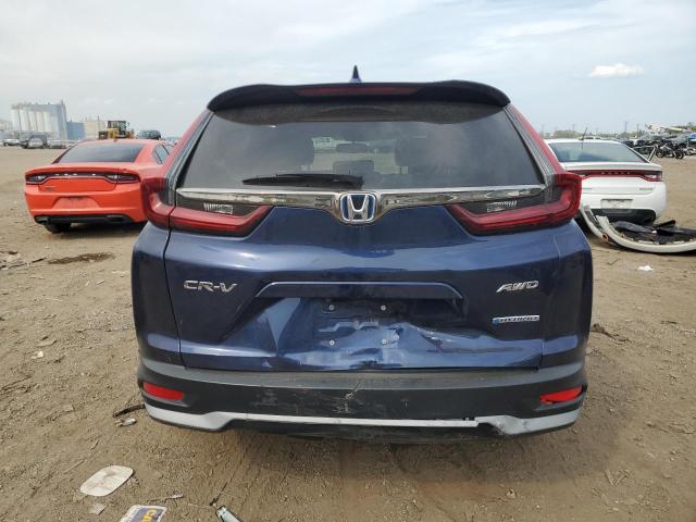 5J6RT6H80NL027520 - 2022 HONDA CR-V EXL ლურჯი ფოტო 6