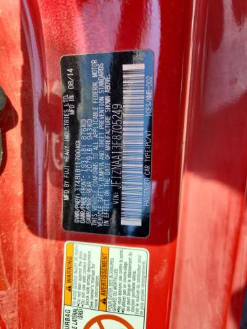 JF1ZNAA13F8705249 - 2015 TOYOTA SCION FR-S RED photo 13