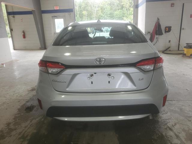 5YFEPMAE6MP224288 - 2021 TOYOTA COROLLA LE Արծաթագույն լուսանկար 6