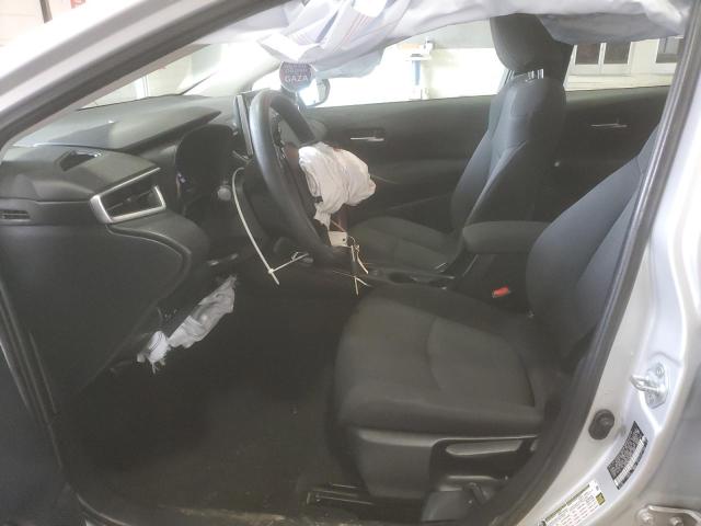 5YFEPMAE6MP224288 - 2021 TOYOTA COROLLA LE Արծաթագույն լուսանկար 7