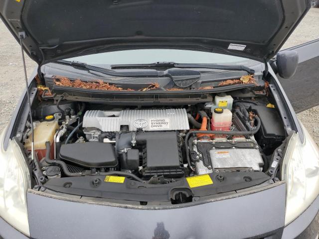 JTDKN3DU9B1371728 - 2011 TOYOTA PRIUS GRAY photo 11