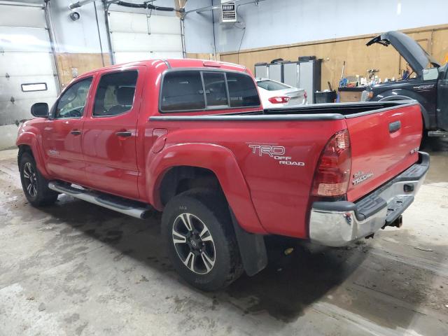 5TELU42N38Z474604 - 2008 TOYOTA TACOMA DOUBLE CAB Rot Foto 2
