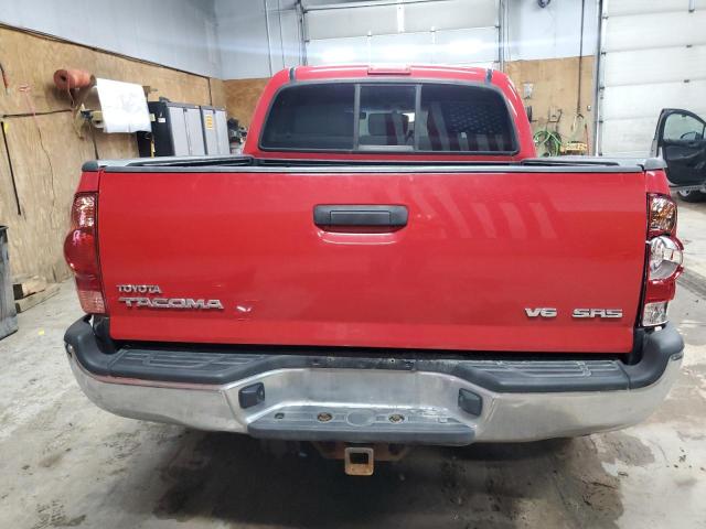 5TELU42N38Z474604 - 2008 TOYOTA TACOMA DOUBLE CAB Rot Foto 6