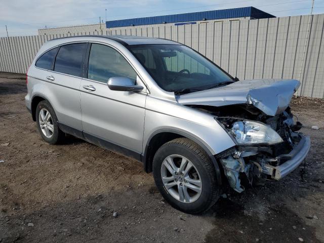 JHLRE4H73BC012620 - 2011 HONDA CR-V EXL SILVER photo 4