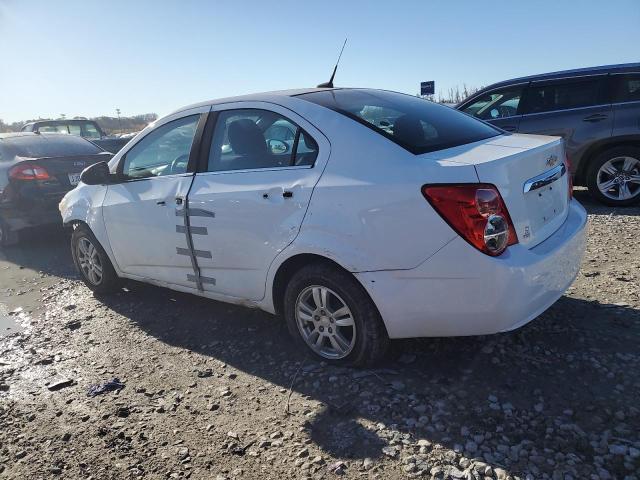 1G1JC5SG2D4120103 - 2013 CHEVROLET SONIC LT WHITE photo 2