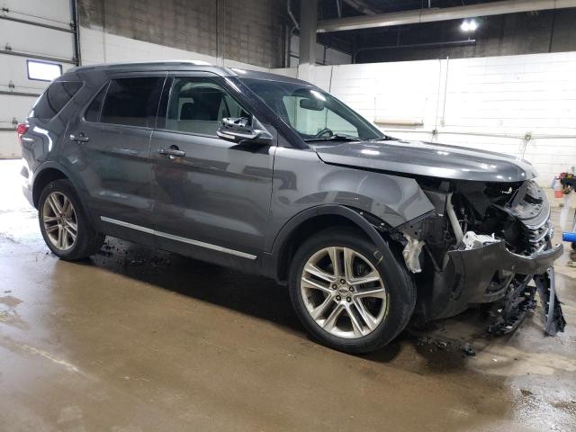 1FM5K8D87GGB77303 - 2016 FORD EXPLORER XLT Grau Foto 4